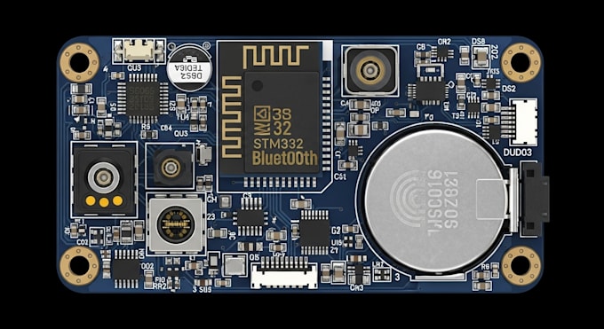 design custom iot wearable and smart device pcb esp32, stm32, rfid, bluetooth