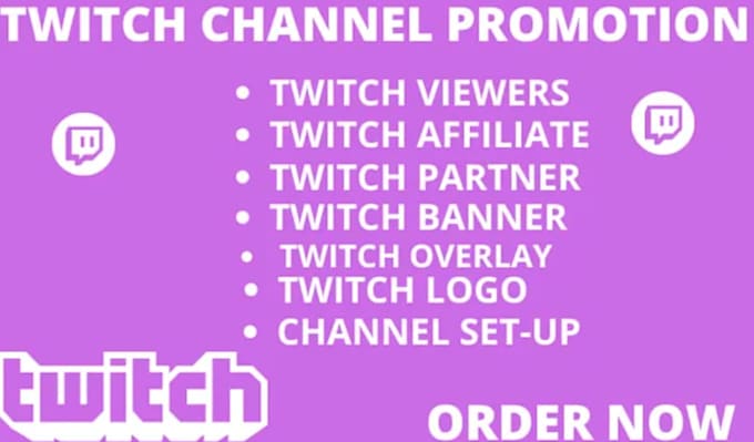 Promote twitch followers, twitch viewers, twitch promotion, twitch ...