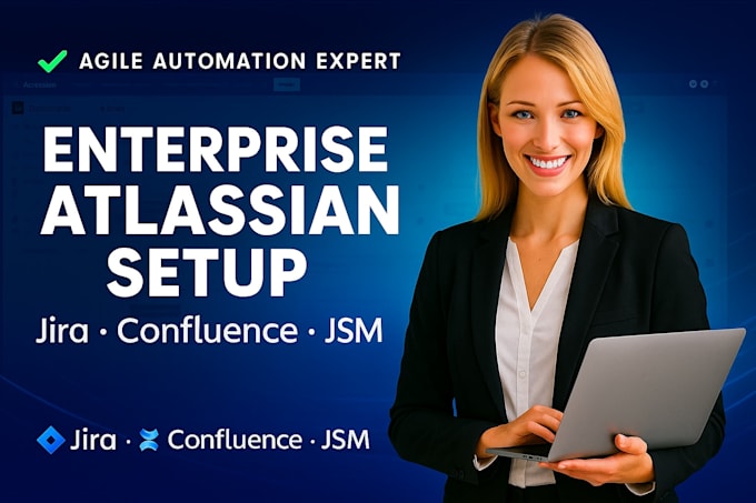 setup jira confluence jsm with agile scrum workflow and complete automation