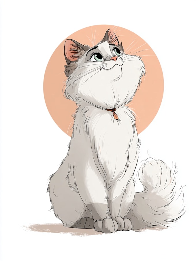 draw pet portrait illustration