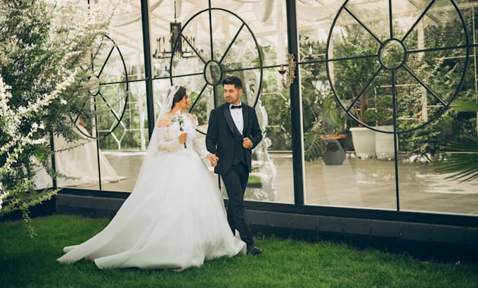 do cinematic and emotional wedding event video editing