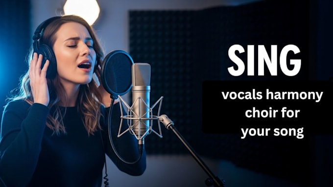 record background vocals, harmony, choir for your song