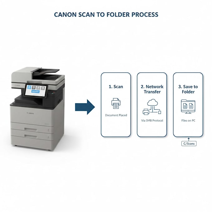 fix printer issues, scan to email and folder remotely