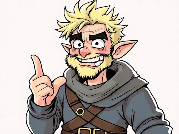 draw funny meme of your character