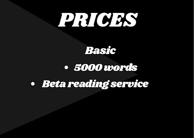 a service of beta reading