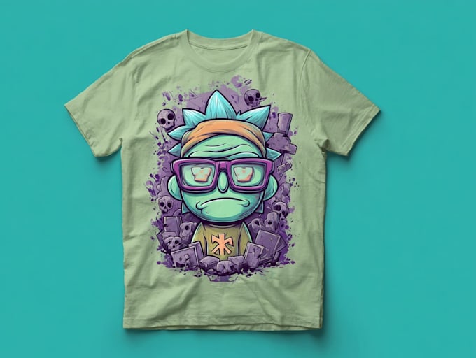 make a cartoon t shirt for you