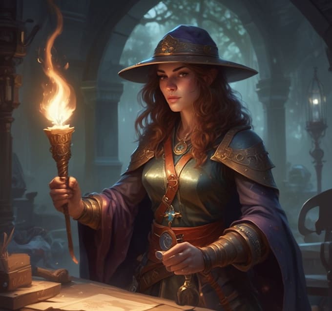 dnd character art and dnd character art