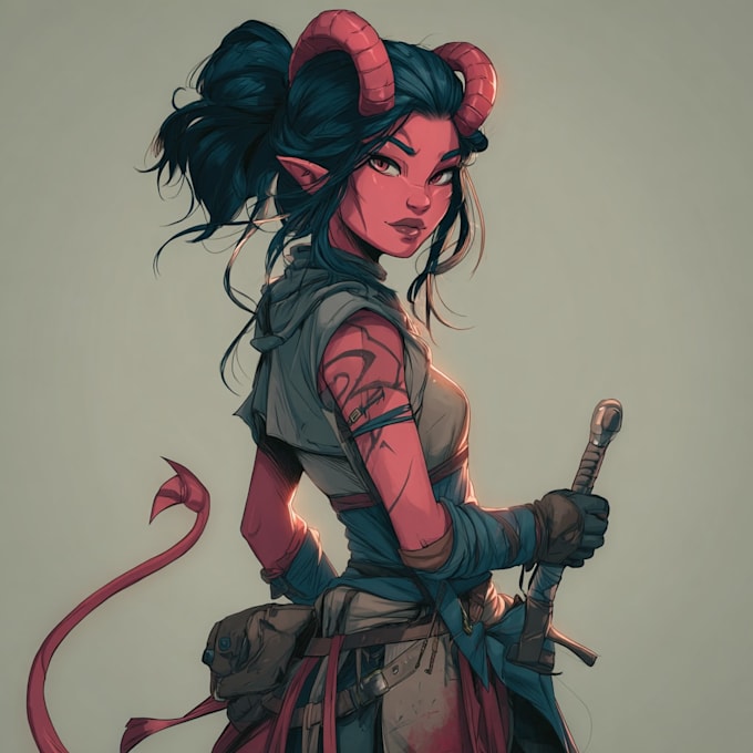 dnd character art and dnd character art