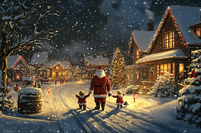 draw birthday, greeting, christmas card, postcard