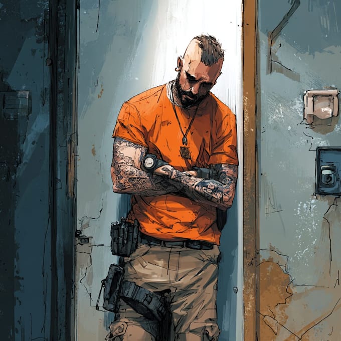 comic book illustration with comic book illustrator
