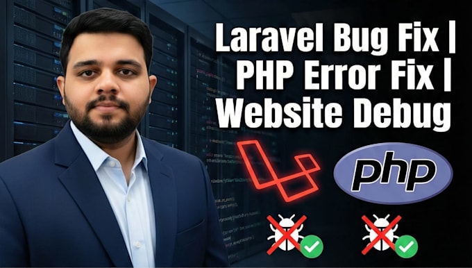 fix laravel bugs and PHP errors