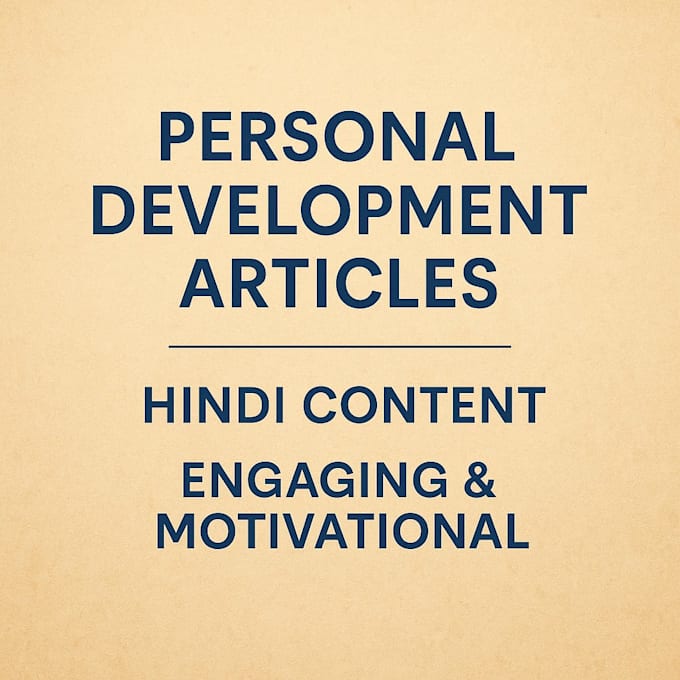 write meaningful hindi articles, blogs, and thoughtful content