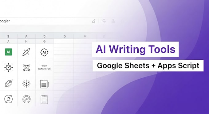 build custom ai writing tools and content automation systems in google sheets
