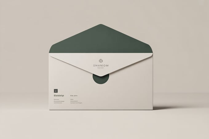 professional custom envelope design, print ready business and event envelopes