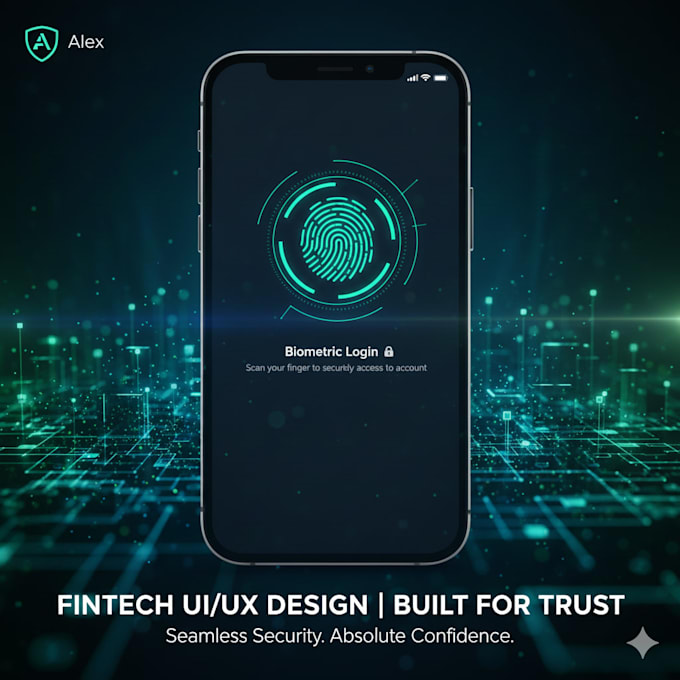 Design modern fintech dashboard ui ux for web mobile by Alex_metri | Fiverr