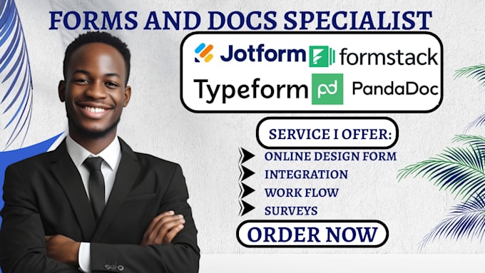 create complete automation jotform formstack pandadoc docusign fillable pdf form