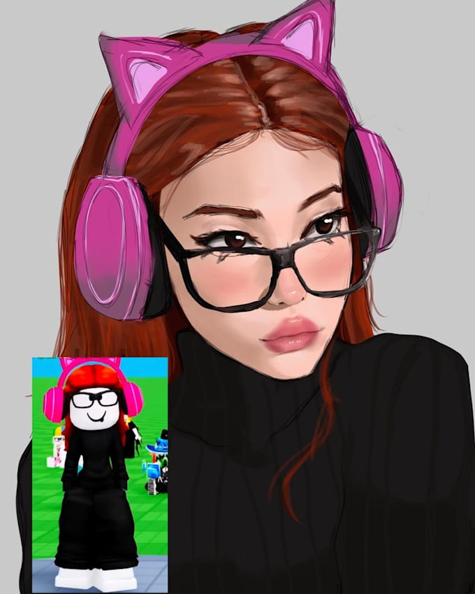draw your roblox avatars in my art style