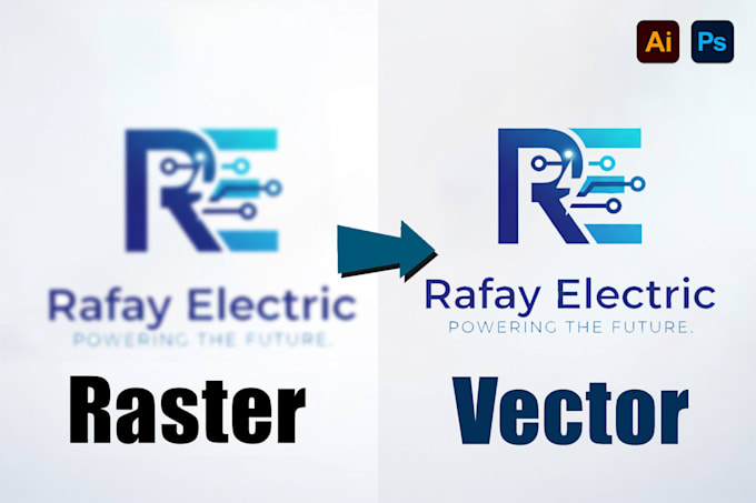 vectorize, redraw, and enhance your logo for print