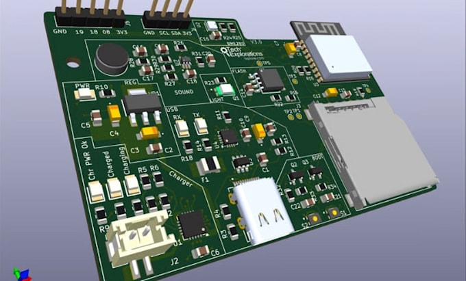design iot pcb and embedded systems for esp32, stm32, avr