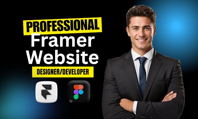 create modern framer website design, framer landing page, framer developer