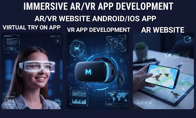 do augmented reality, virtual reality, ar app, webar, vr app, virtual tryon app