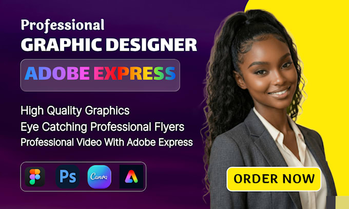 do adobe express and canva designer instagram posts, thumbnails, figma redesign
