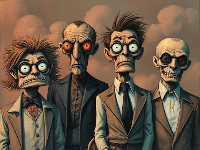 create illustrations in surreal style