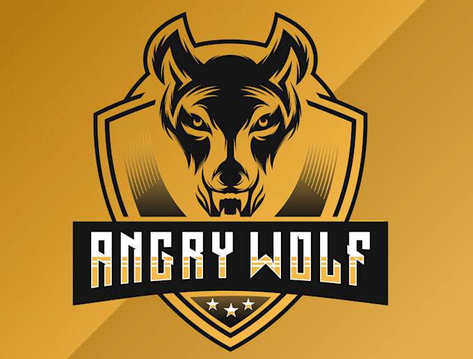 design awesome wolf logo