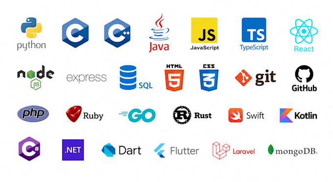 do coding assignments in python, r, c, cpp, java, rust, julia, go, lisp