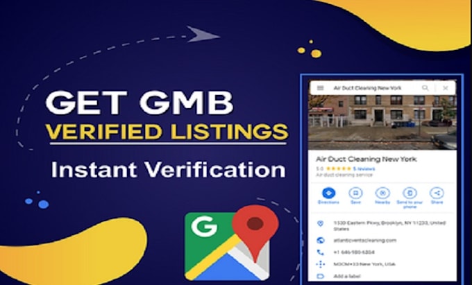 create verified gmb listing, updated google my business, instant verification