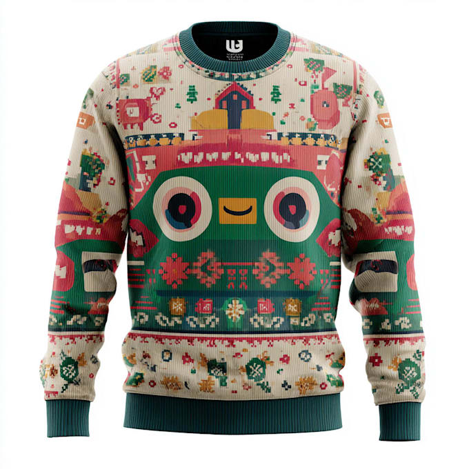 design ugly christmas sweater and sweatshirt