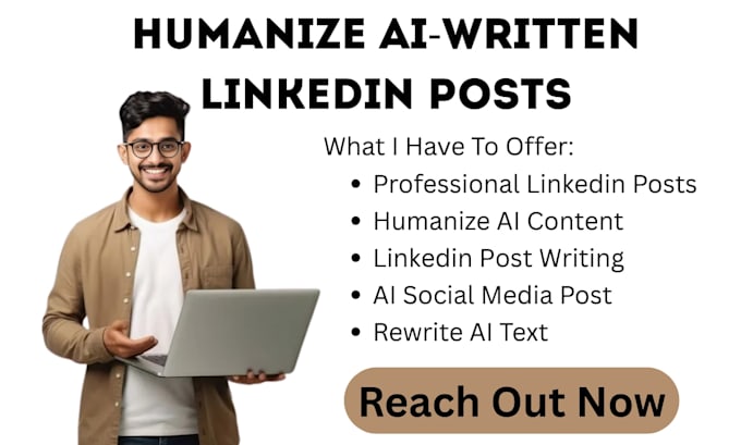 humanize ai written linkedin posts to sound authentic impactful thoughts leaders