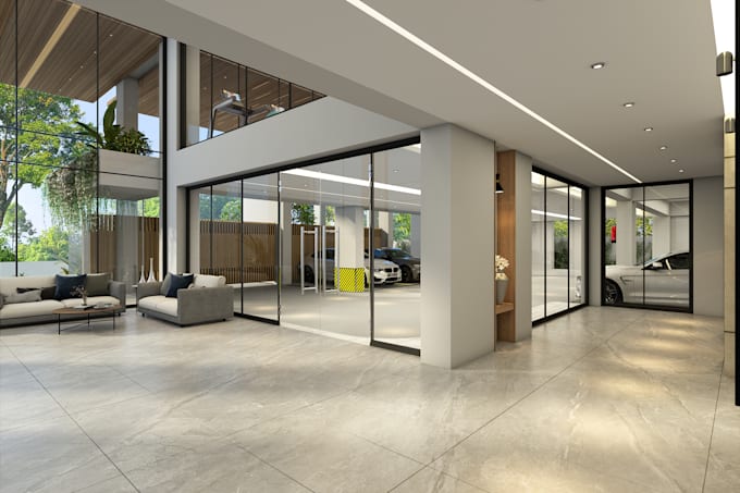create architectural 3d modeling and  rendering with d5