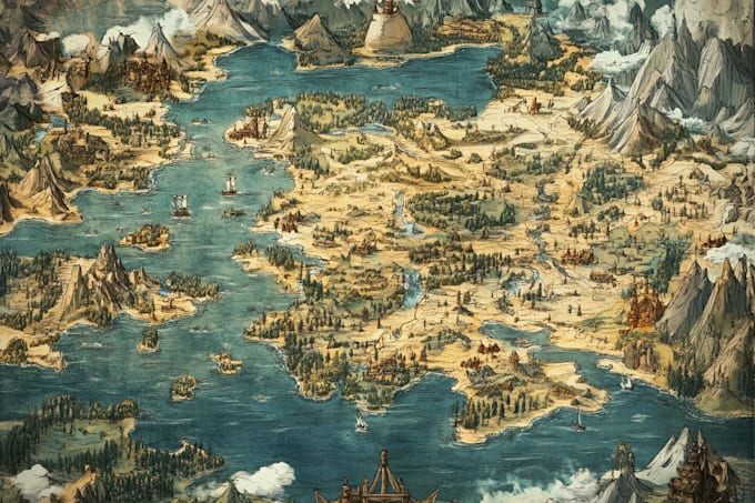 do fantasy map and city maps