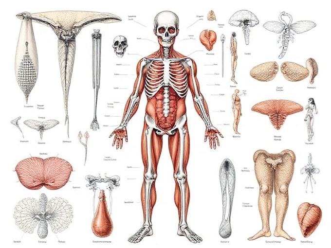 create anatomy, medical, and scientific illustrations