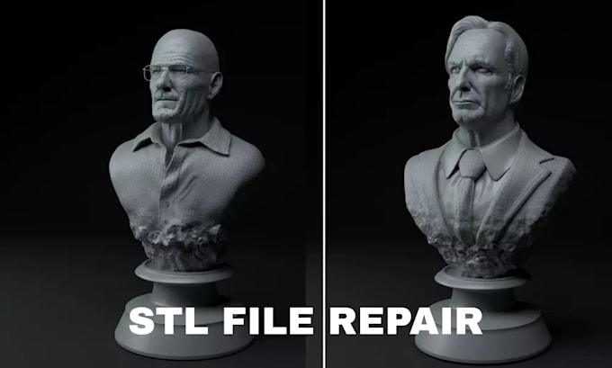 create, repair, and optimize stl files for 3d printer and 3d printing