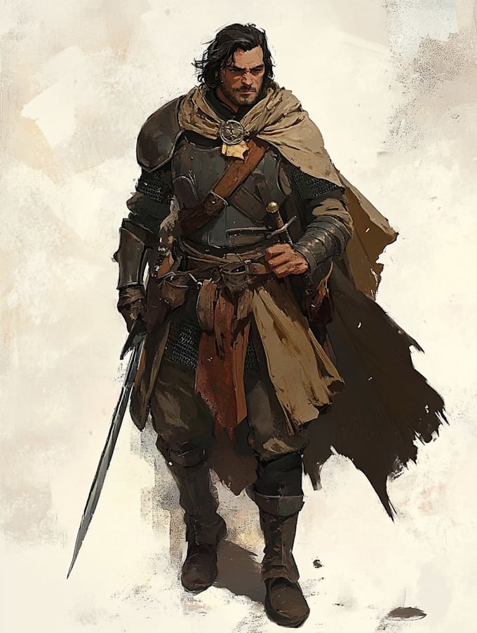 dnd character art and dnd character