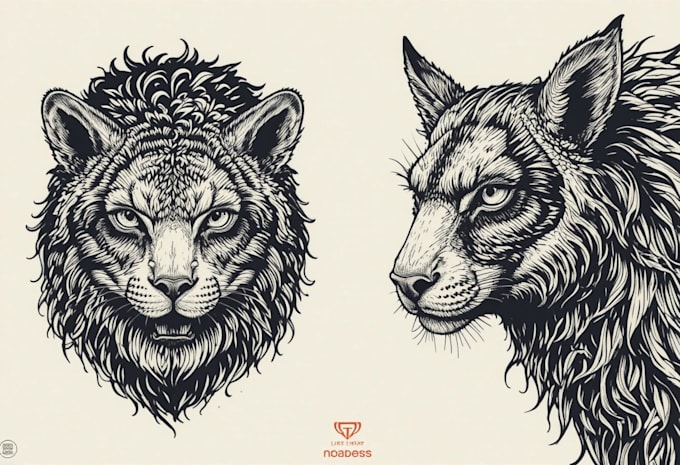 make a linocut tshirt design for brand