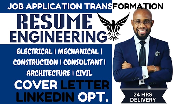 write engineering, mechanical, construction, architecture, consultant resume