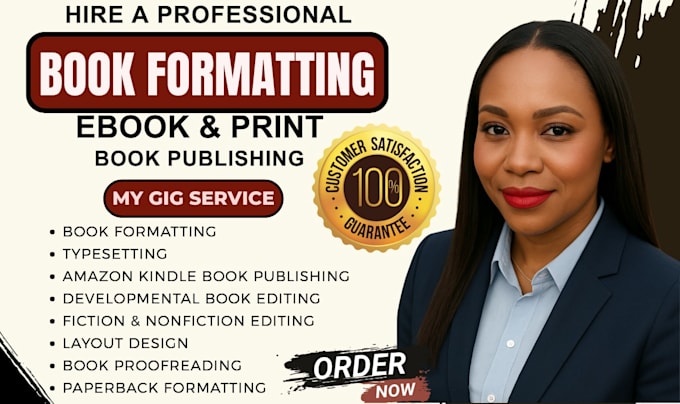 d KDP book design interior book layout formatting ebook print book cover design