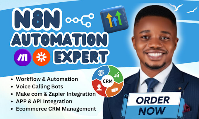 develop n8n ai automation, n8n ai voice agent, n8n ecommerce workflow