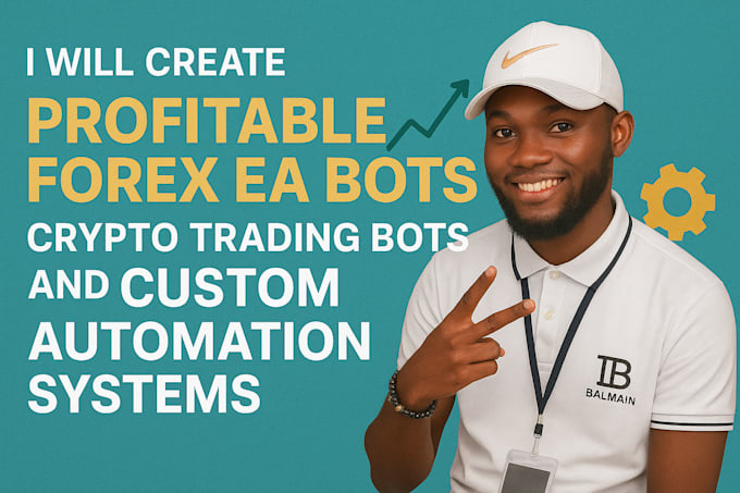 build forex ea bots, crypto trading bots and custom no code automation apps