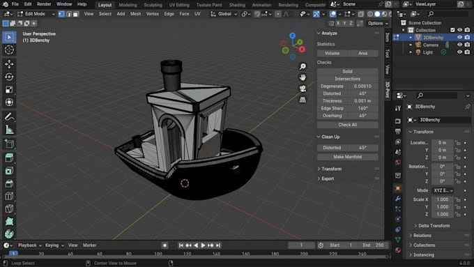 repairing stl fil, stl fixing 3d model errors, optimize stl file for 3d printing