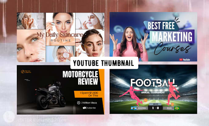 create catchy youtube thumbnail