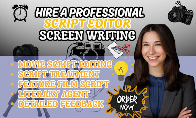 write a professional movie script, screenwriting, TV pilot, youtube script