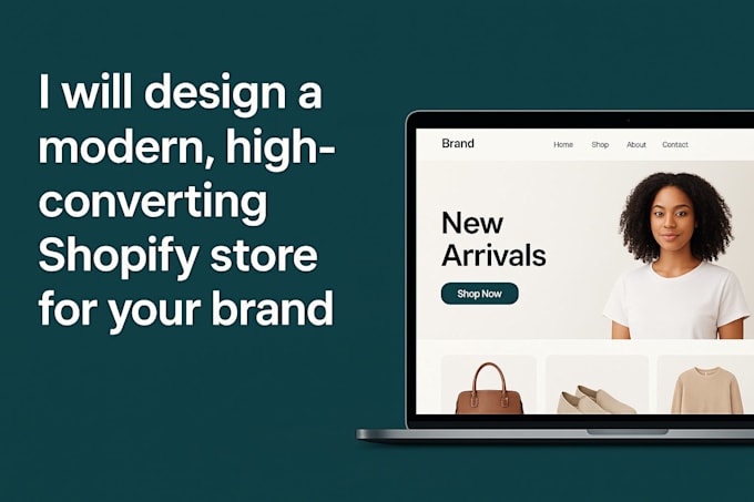 design shopify store redesign shopify droshipping store redesign shopify website