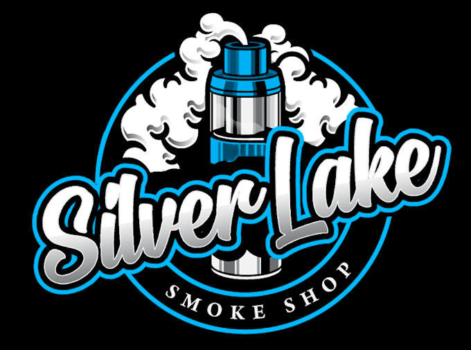 design modern vape logo with free vector files