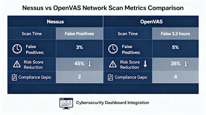 do vulnerability scanning and reporting using nessus or openvas