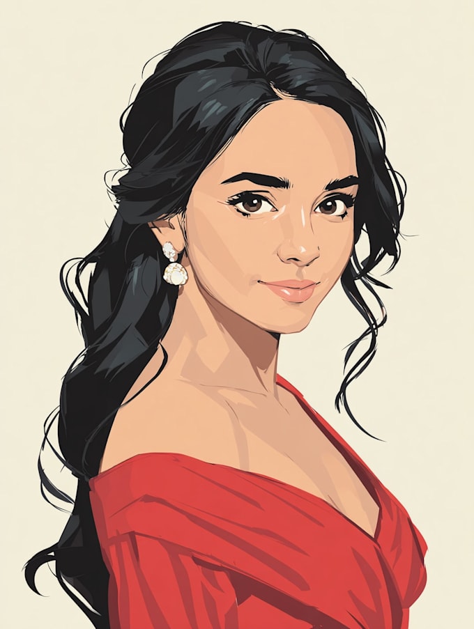 draw cartoon disney couple cartoon portrait