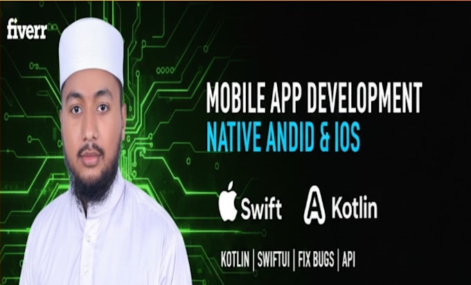 develop a professional native android and ios mobile app